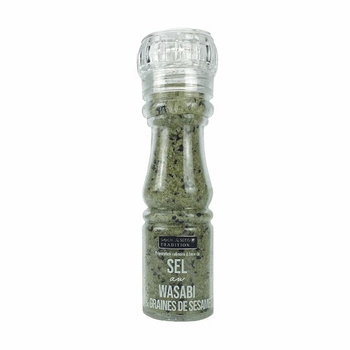 Wasabi & Sesame seeds Salt grinder